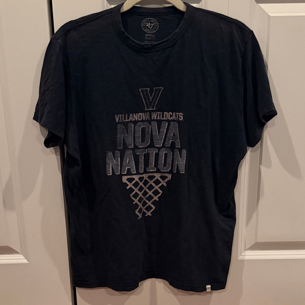 47 Brand Navy Villanova Wildcats Tee